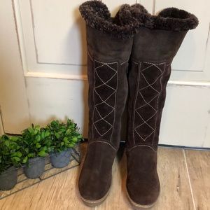 tamaris wool lined boots